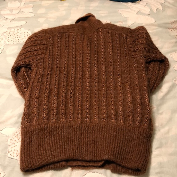 Vintage Mohair Acrylic blend lines sweater - Picture 4 of 5